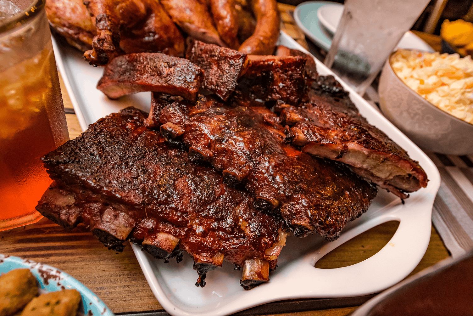 smoked ribs